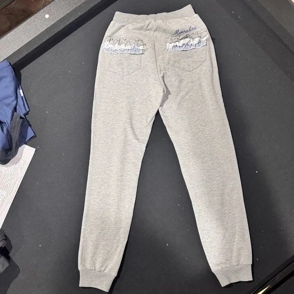 Monna Lisa Gray Kids Jogger Pants - Picture 3 of 6